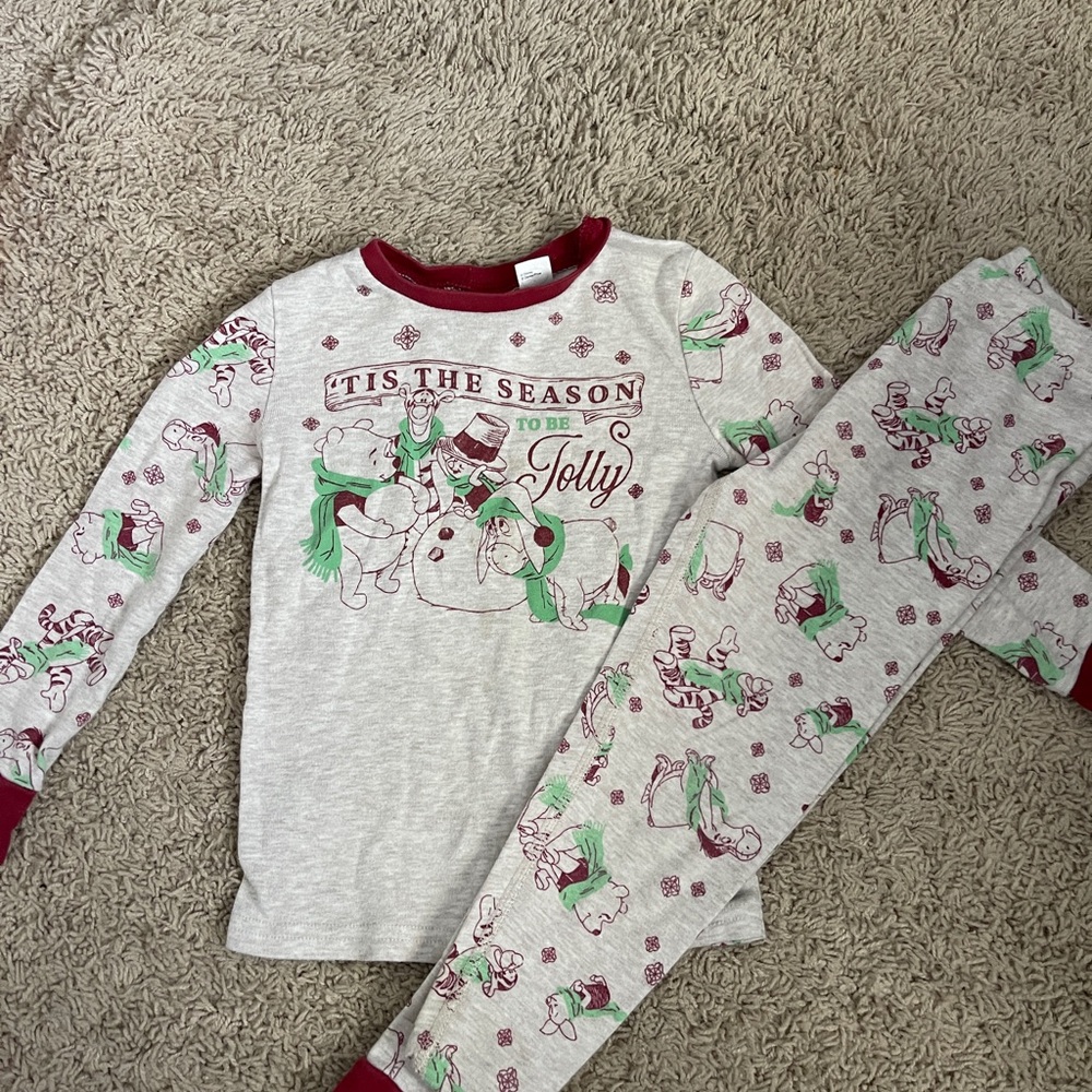 Kids disney Winnie the Pooh pajamas